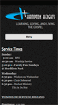 Mobile Screenshot of hhbc.org