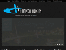 Tablet Screenshot of hhbc.org